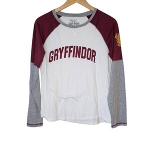 Universal Studios Harry Potter Gryffindor Graphic Long-sleeved Tee Size  Large